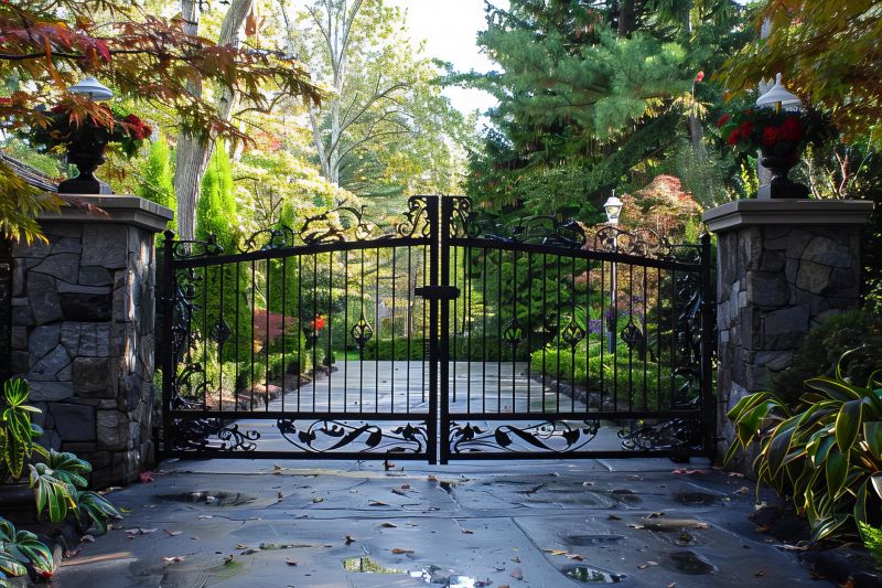 Wrought Iron Gate Installation